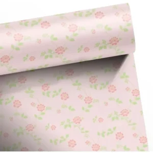 Papel De Parede Floral Rosas Retrô 0,58x3,00m