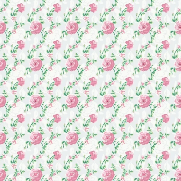 Papel De Parede Floral Rosas Vermelhas Autocolante Sala