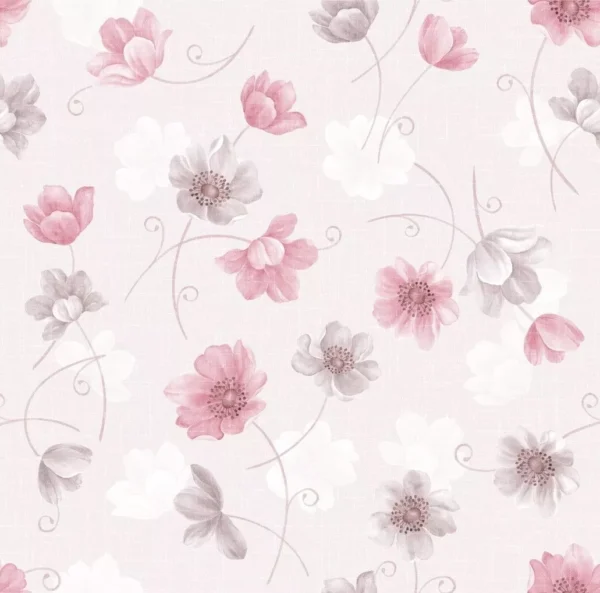 Papel De Parede Flores Floral 455fea