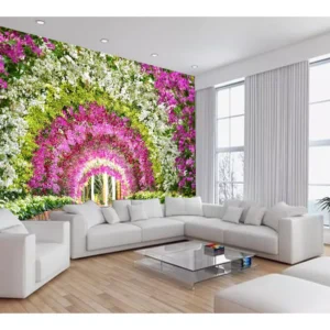 Papel De Parede Flores Rosas Pétalas Delicada 7,5m² Nfl266