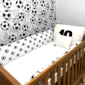 Papel De Parede Futebol Autocolante Lavável Quarto De Menino