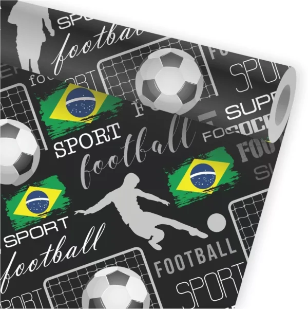 Papel De Parede Futebol Jogo Bola Esporte Quarto Menino A671