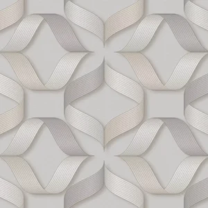 Papel De Parede Geométrico Formas Cinza, Dourado Neonature 5