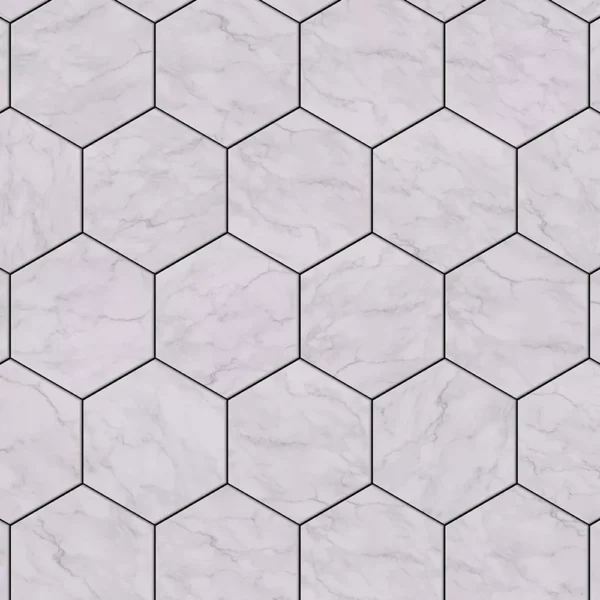 Papel De Parede Geométrico Hexágonos Colméia Carrara