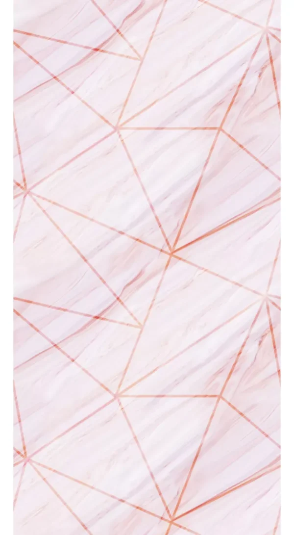 Papel De Parede Geometrico Zara Rose Sala Quarto Lavavel 5m