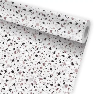 Papel De Parede Granilite Marmorite Adesivo Kit 2 Rolos A766