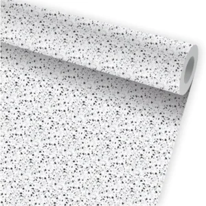 Papel De Parede Granilite Terrazzo Adesivo Kit 02 Rolos A767