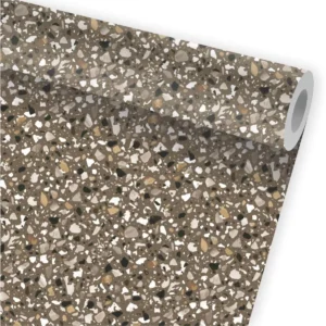 Papel De Parede Granilite Terrazzo Adesivo Kit 03 Rolos A759