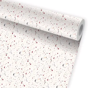 Papel De Parede Granilite Terrazzo Adesivo Kit 03 Rolos A768