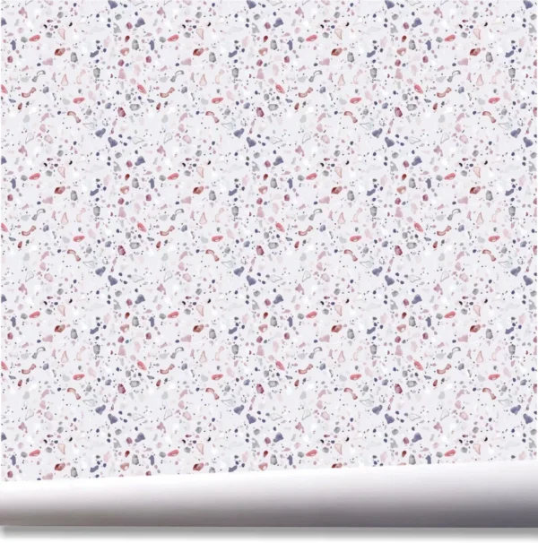 Papel De Parede Granilite Terrazzo Marmorite Tom Claro A776