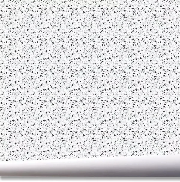 Papel De Parede Granilite Terrazzo Tom Cinza Marmorite A767