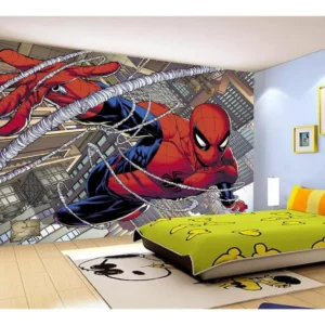 Papel De Parede Herói Homem Aranha Quadrinho 7,5m² Nhma300