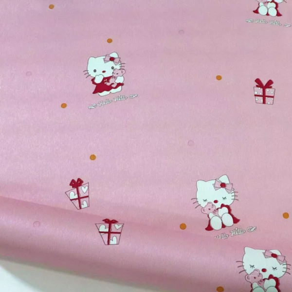 Papel De Parede Importado Linha Infantil Hello Kitty