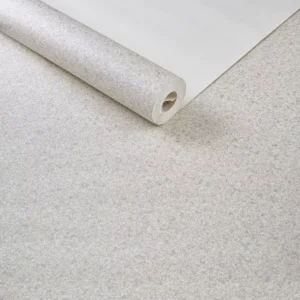 Papel De Parede Importado Texturizado Mica Off White Lavavel