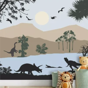 Papel De Parede Infantil Dinossauro Dino 2,90x2,60m Gg998