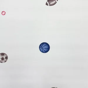 Papel De Parede Infantil Importado Bola Futebol Top