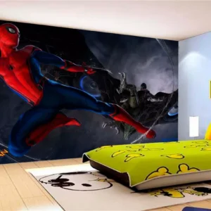 Papel De Parede Infantil Marvel Homem Aranha 10m² Nhma22