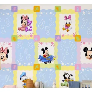 Papel De Parede Infantil Mickey E Sua Turma 03