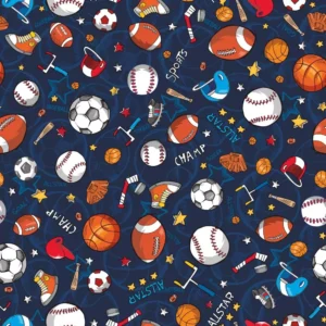 Papel De Parede Infantil Para Menino Futebol Esporte 3m