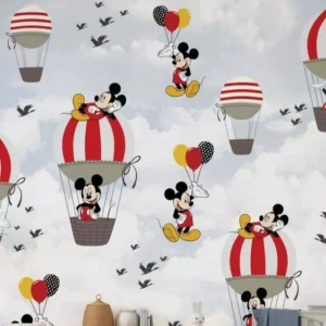 Papel De Parede Infantil Turma Do Mickey