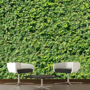 Papel De Parede Jardim Vertical Natureza Verde Painel Gg857