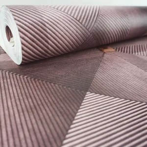 Papel De Parede Lavável Texturizado Roxo 14m²