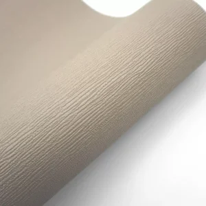 Papel De Parede Liso Marrom Texturizado Linho Cozinha 4m²