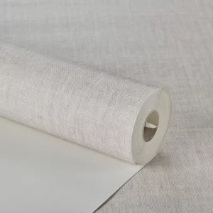 Papel De Parede Listrado Importado Vinílico Salmão Rosê 10m