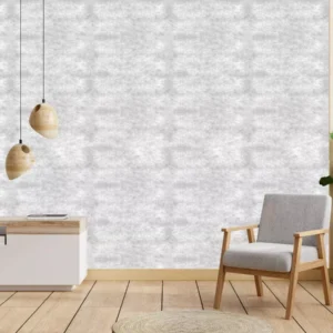 Papel De Parede Mármore Luxo Acinzentado Decor Vinil 2,85mt