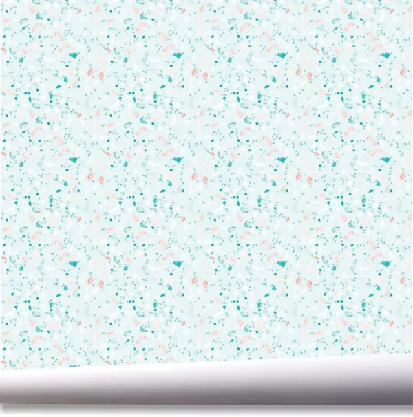 Papel De Parede Marmorite Adesivo Granilite Terrazzo A774