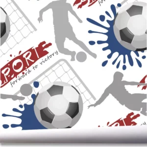 Papel De Parede Menino Bola Teen Soccer Jogo Futebol A665