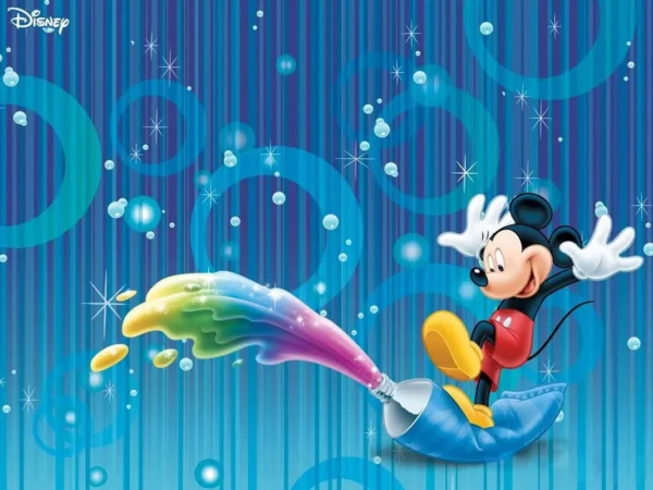 Papel De Parede Mickey 6m² Ppd0040