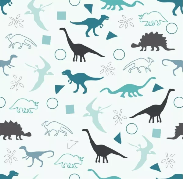 Papel De Parede Quarto Menino Dinossauro Adesivo Sala 10m