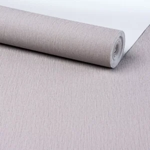 Papel De Parede Ranhura Marrom 0,53 X 10 Metros Decoração