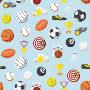 Papel De Parede Teen Esportes Futebol Vôlei Basquete Tênis