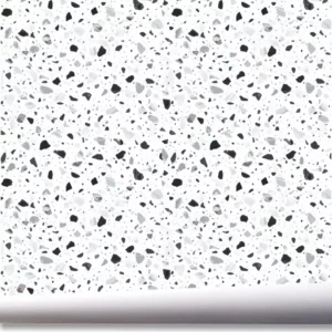 Papel De Parede Terrazzo Marmorite Granilite Tom Claro A761