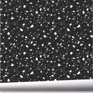 Papel De Parede Terrazzo Marmorite Tom Escuro Granilite A765