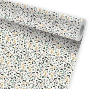 Papel De Parede Terrrazo Granilite Marmorite Adesivo A778