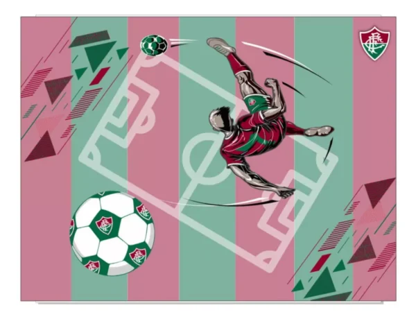 Papel De Parede Time Fluminense Futebol Clube L 2.50x2.50 A