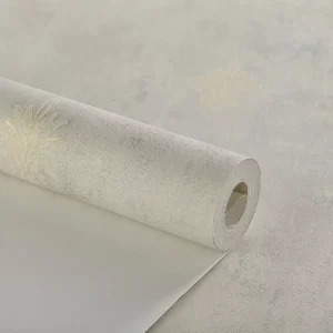 Papel De Parede Tnt Texturizado Arabesco Dourado Importado