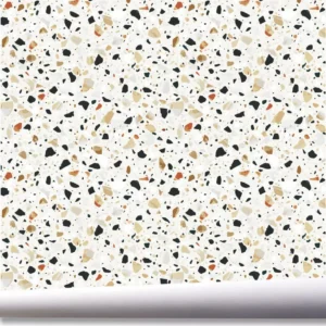 Papel De Parede Tom Claro Granilite Marmorite Terrazzo A763