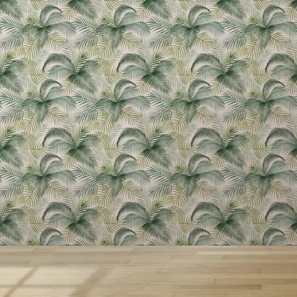 Papel De Parede Verdes Adesivo Natureza Tons 3 M