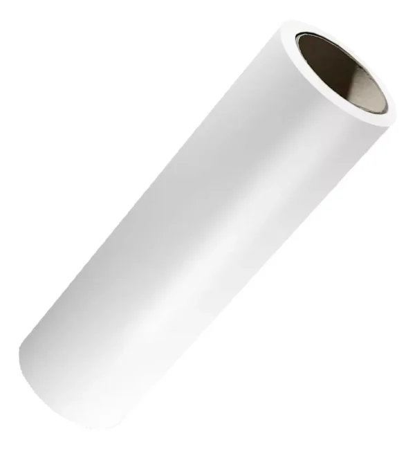 Papel De Parede Vinílico Cozinha Quarto Branco Fosco 6mx1m