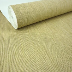 Papel De Parede Vinílico Italiano Texturizado Verde 4m²