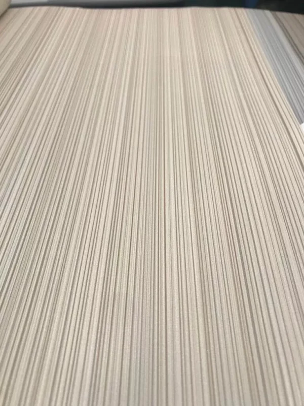 Papel De Parede Vinilico Listra Bege Marrom Cinza 3901