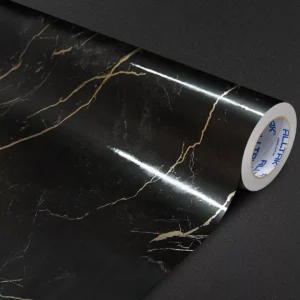 Papel De Parede Vinilico Marquina Brilho - Mármore 1m