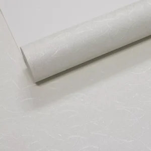 Papel De Parede Vinílico Riscado Off White Branco Gelo Top