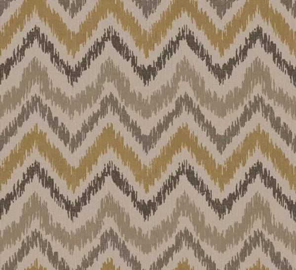 Papel De Parede Vinílico Textura 7669 Chevron Marrom Amarelo