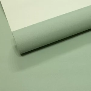 Papel De Parede Vinílico Texturizado Verde Abacate Premium