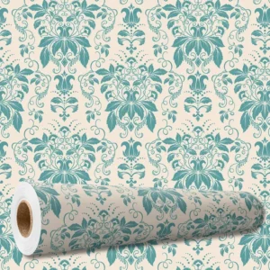 Papel De Paredeadesivo Arabesco Floral 10 Mts Mod Pnm2709